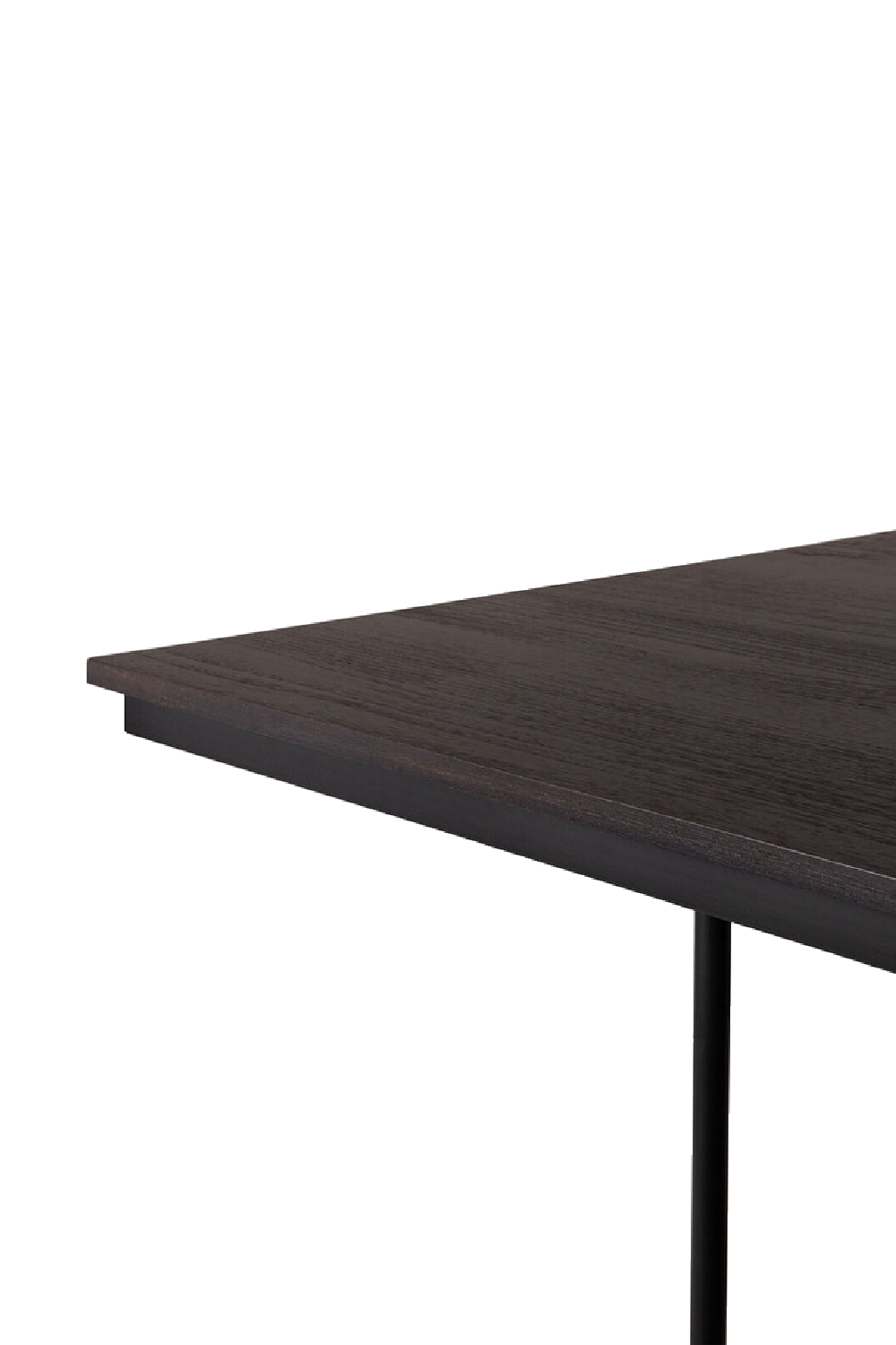 Dark Brown Teaek Dining Table | Oroa.com