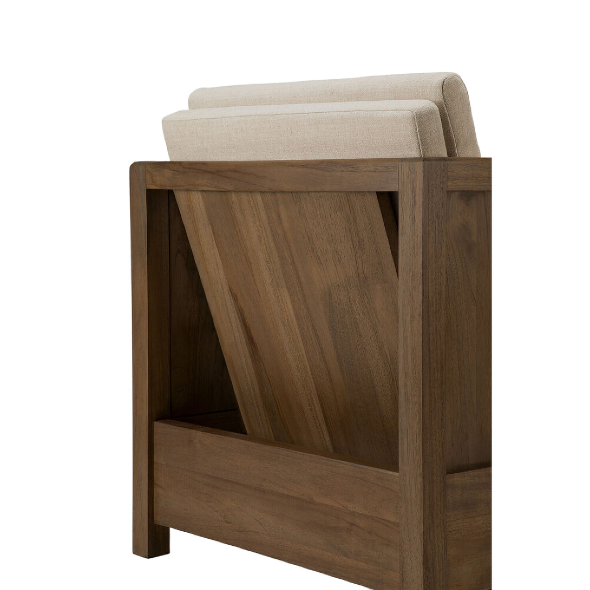 Modern or European furniture - Fabric Cushioned Lounge Chair - www.oroa.com | Oroa.com