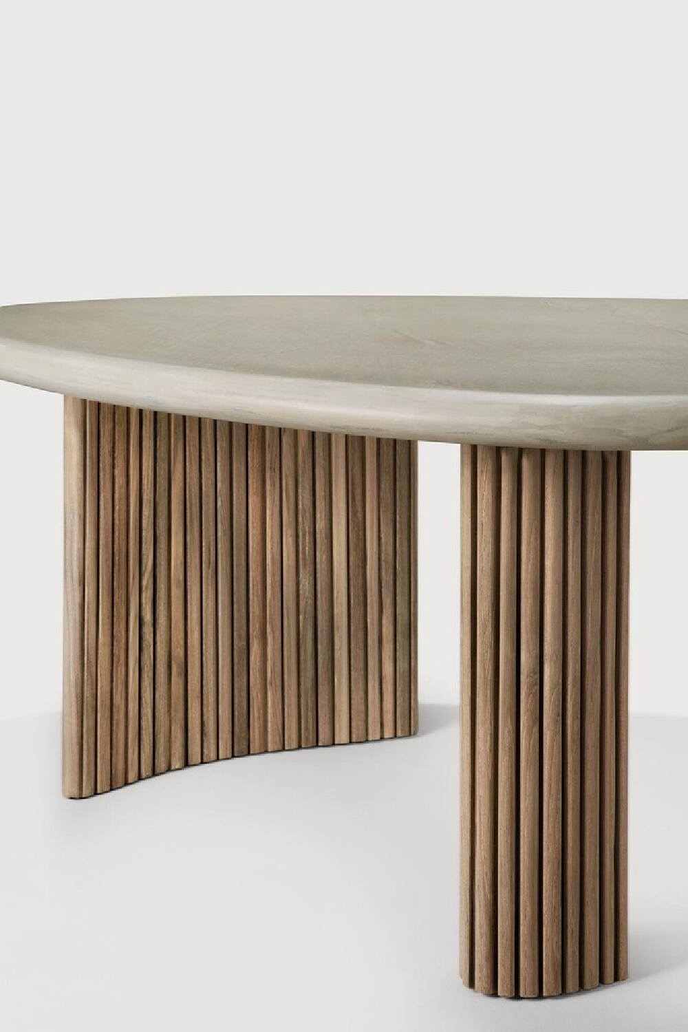 Teak Base Outdoor Coffee Table | Oroa.com