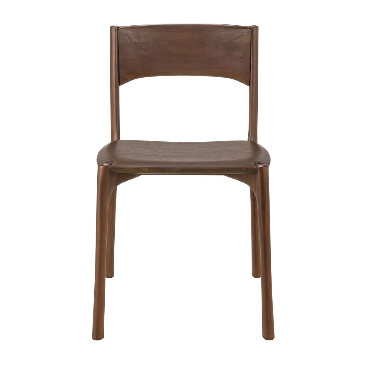 Modern or European furniture - Brown Teak Dining Chair - www.oroa.com | Oroa.com