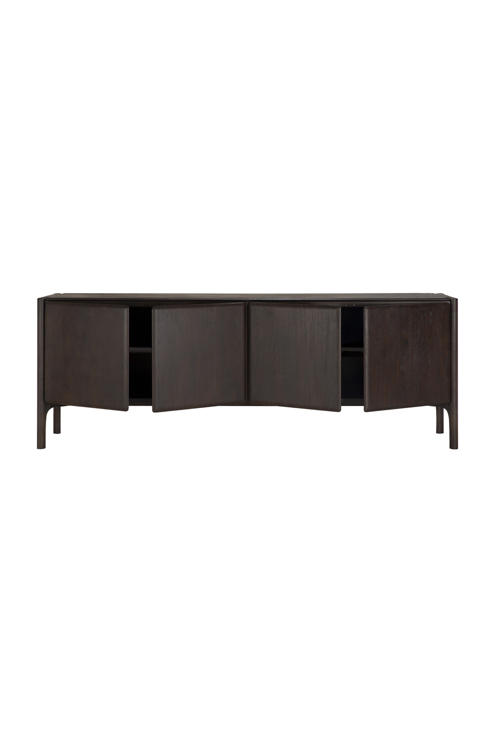 Curved Wood Sideboard | Oroa.com