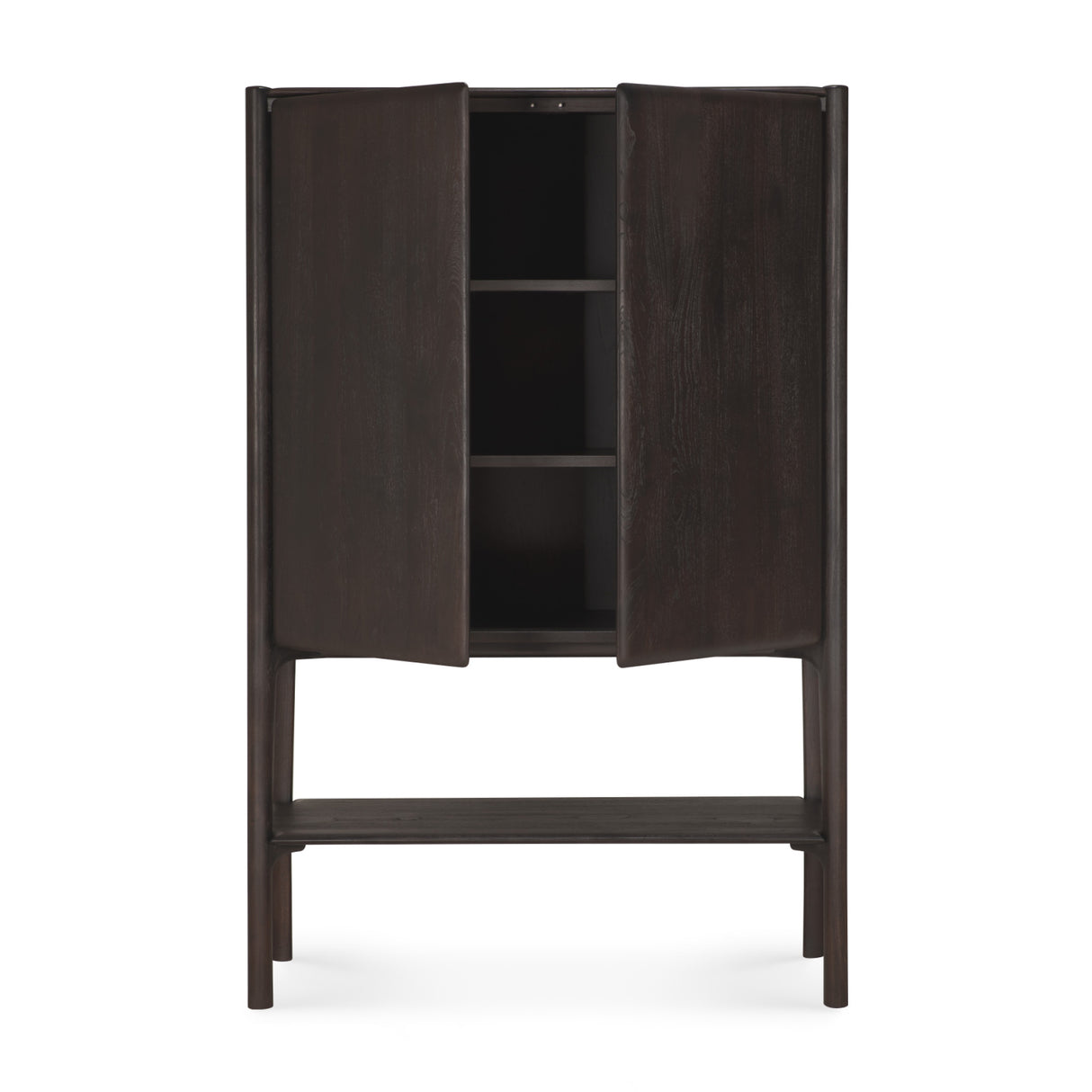 Natural Oak 2-Door Cupboard | Oroa.com