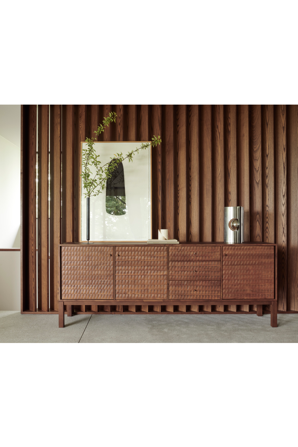 Hand-carved Paneled Sideboard | Oroa.com