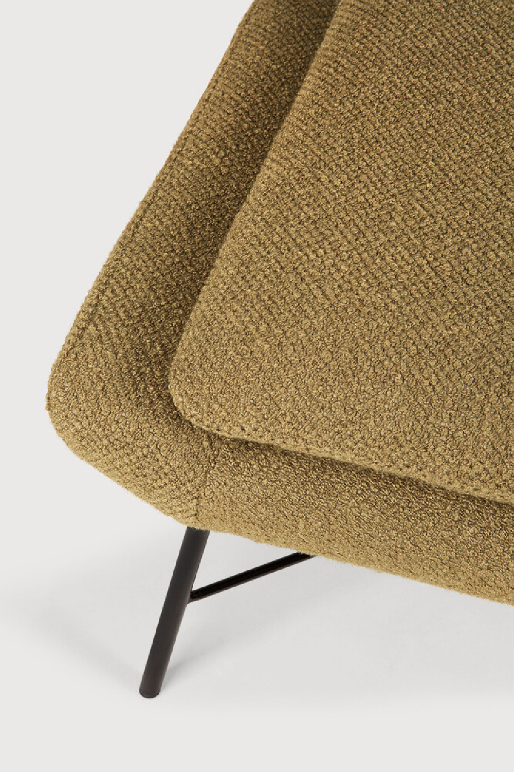 50's Inspired Upholstered Footstool | Oroa.com