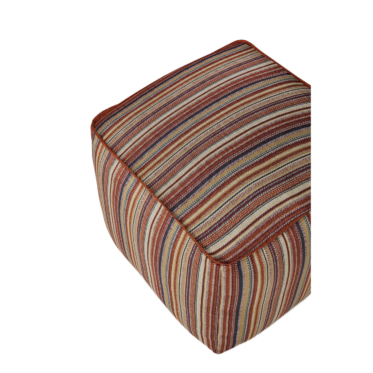Modern or European furniture - Stripe Outdoor Ottoman - www.oroa.com | Oroa.com