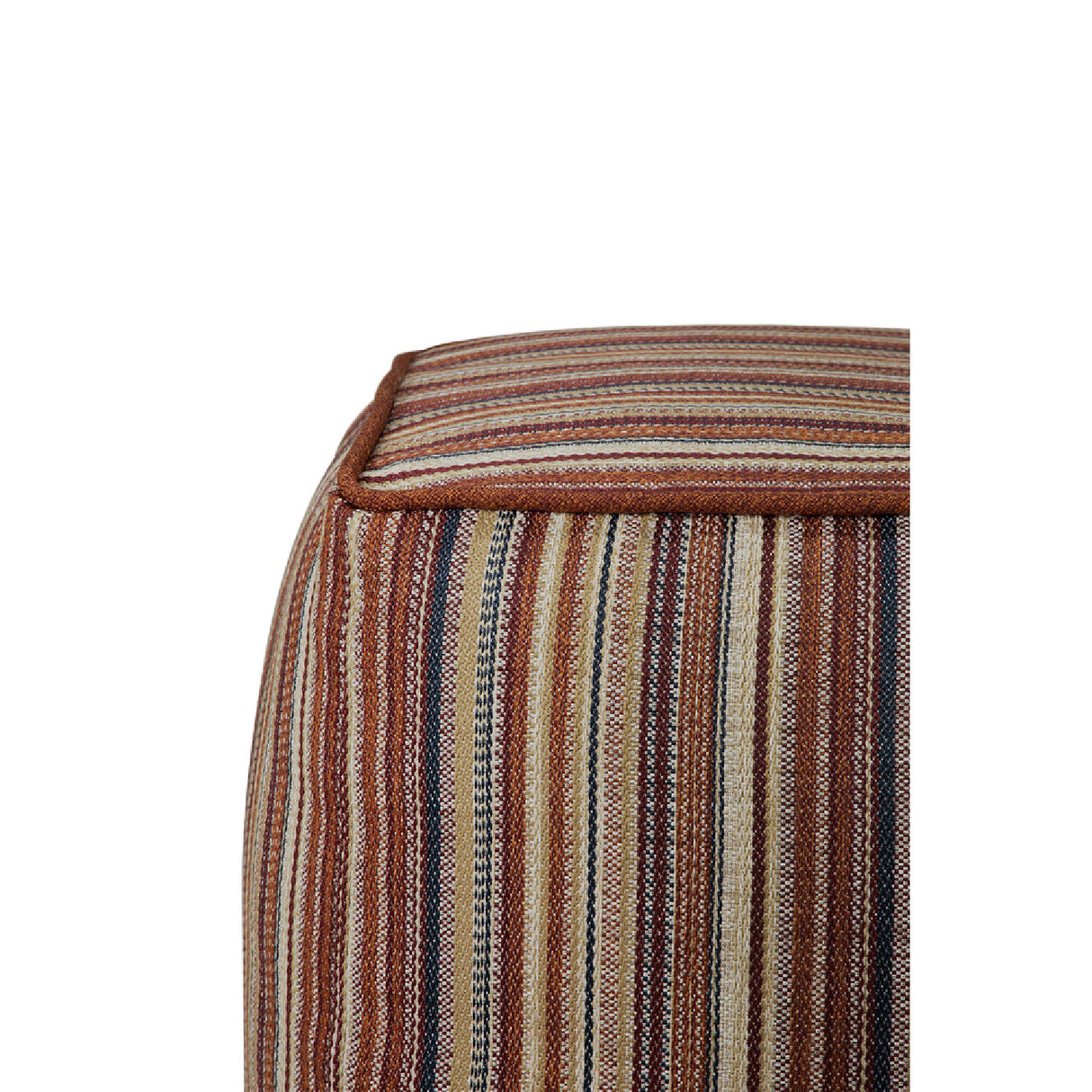 Modern or European furniture - Stripe Outdoor Ottoman - www.oroa.com | Oroa.com