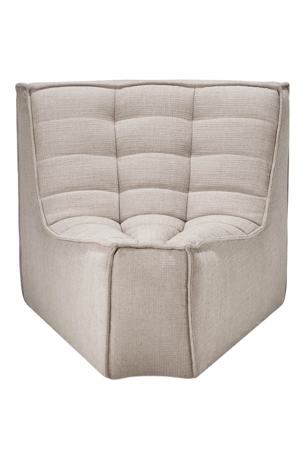 Curved Upholstered Sofa | Oroa.com