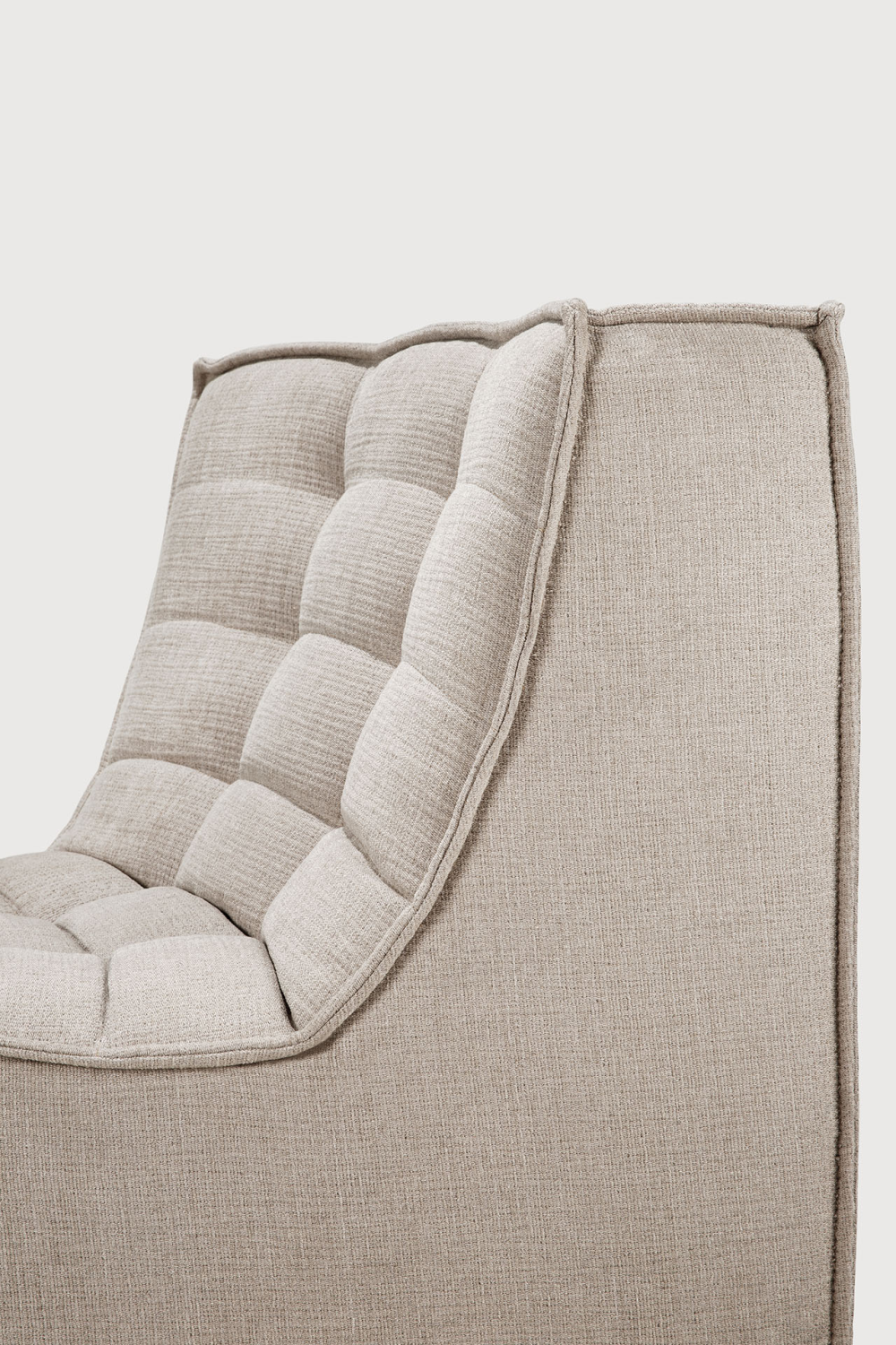 Curved Upholstered Sofa | Oroa.com