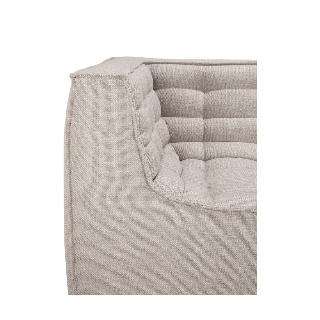 Modern or European furniture - Stitched Detail 3-Seater Sofa - www.oroa.com | Oroa.com
