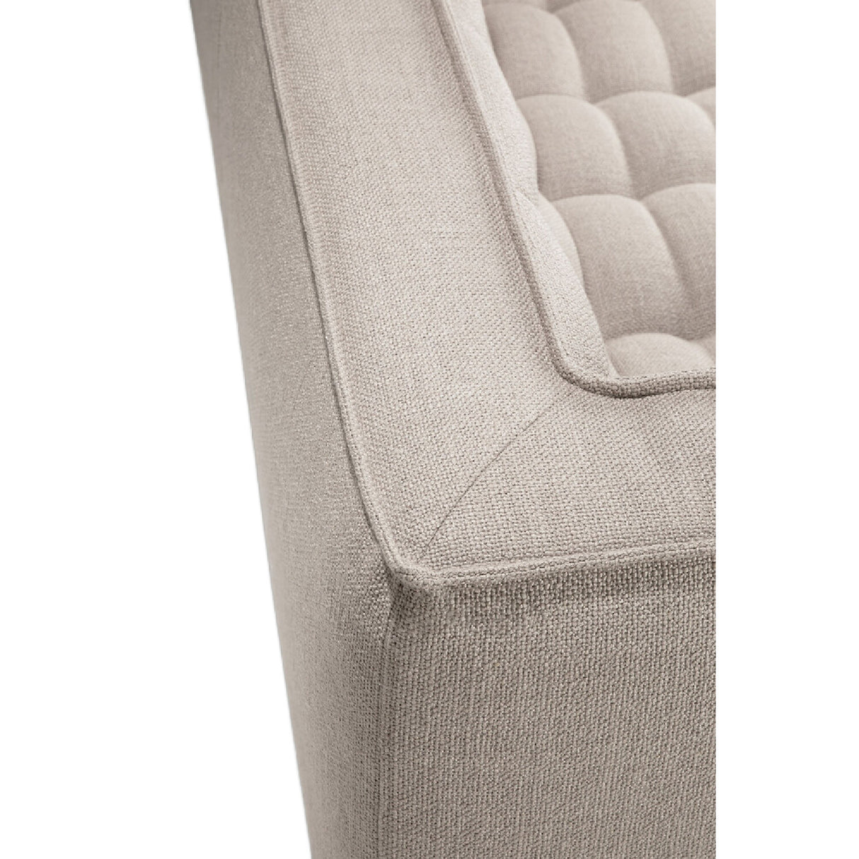 Modern or European furniture - Stitched Detail 3-Seater Sofa - www.oroa.com | Oroa.com
