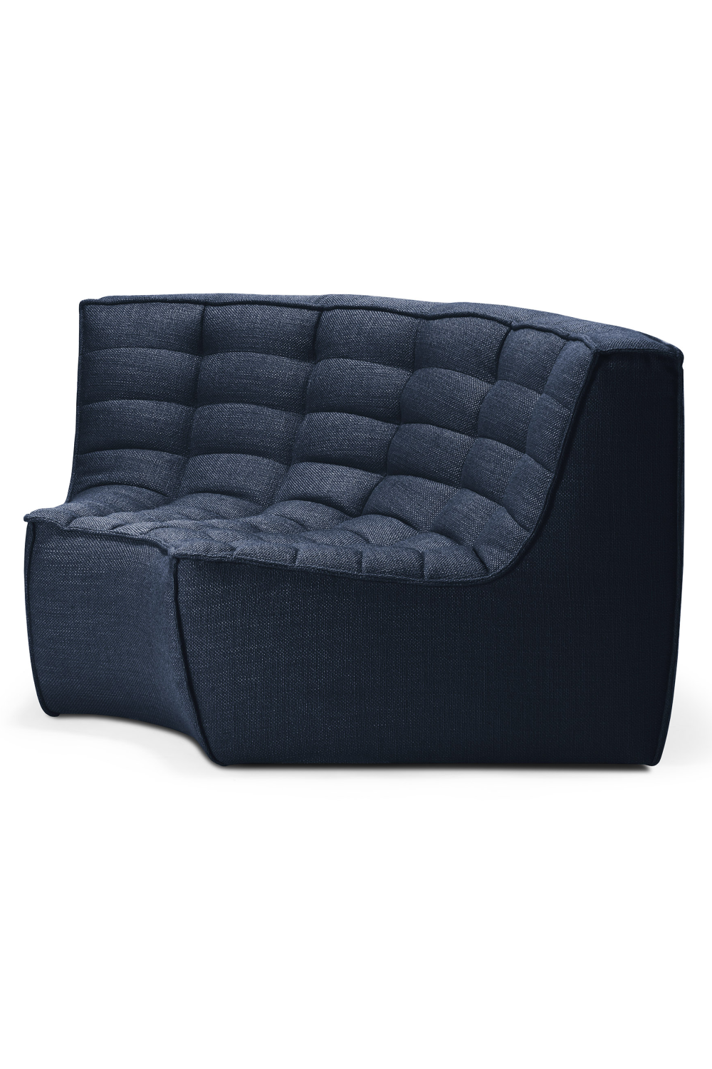 Blue Fabric Corner Sofa | Oroa.com