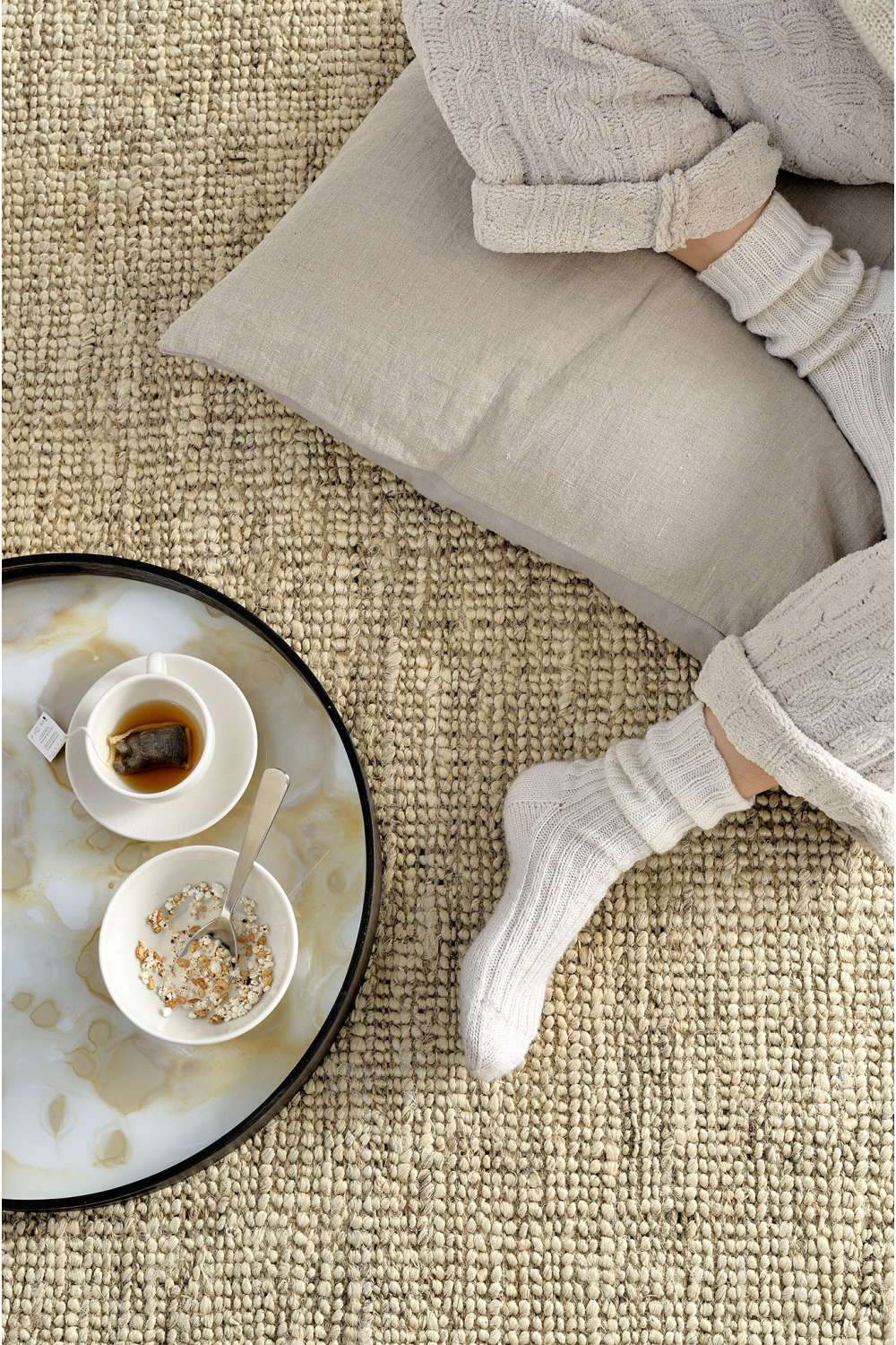 Round Glass Tray | Oroa.com