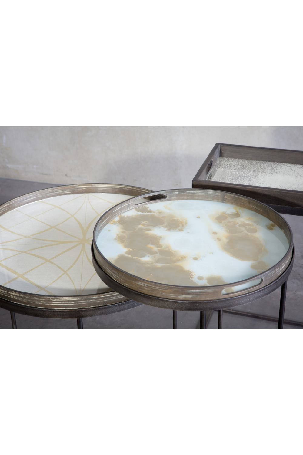 Round Glass Tray | Oroa.com