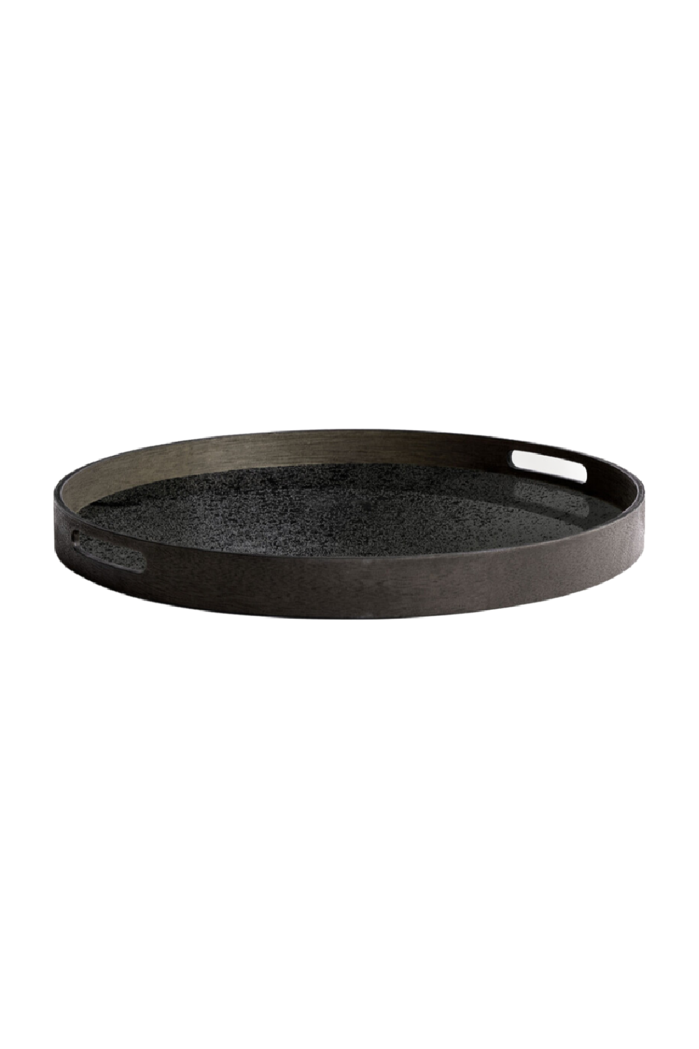 Aged Mirror Round Tray | Oroa.com