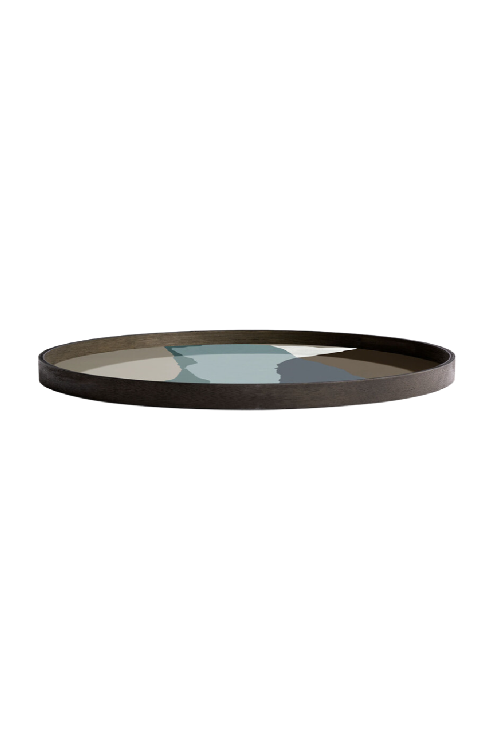 Wooden Rim Round Tray | Oroa.com