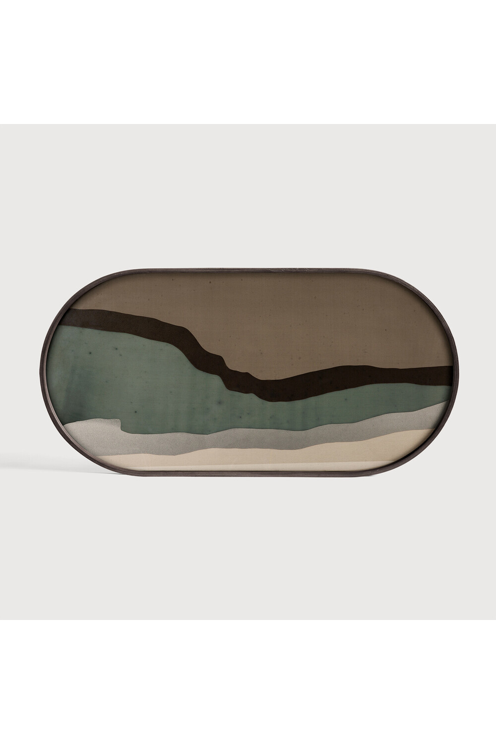 Oval Glass Tray | Oroa.com