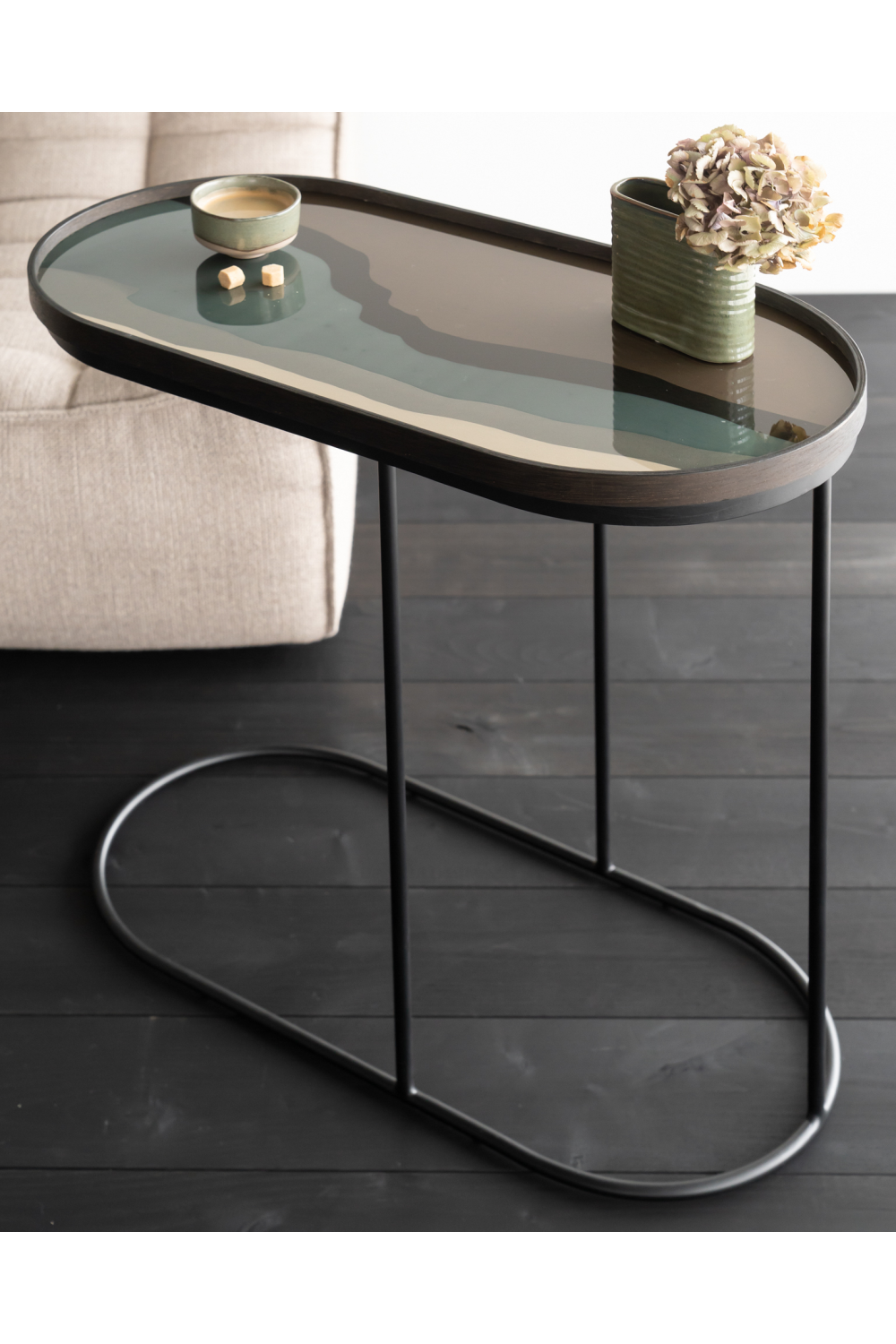 Oval Glass Tray | Oroa.com