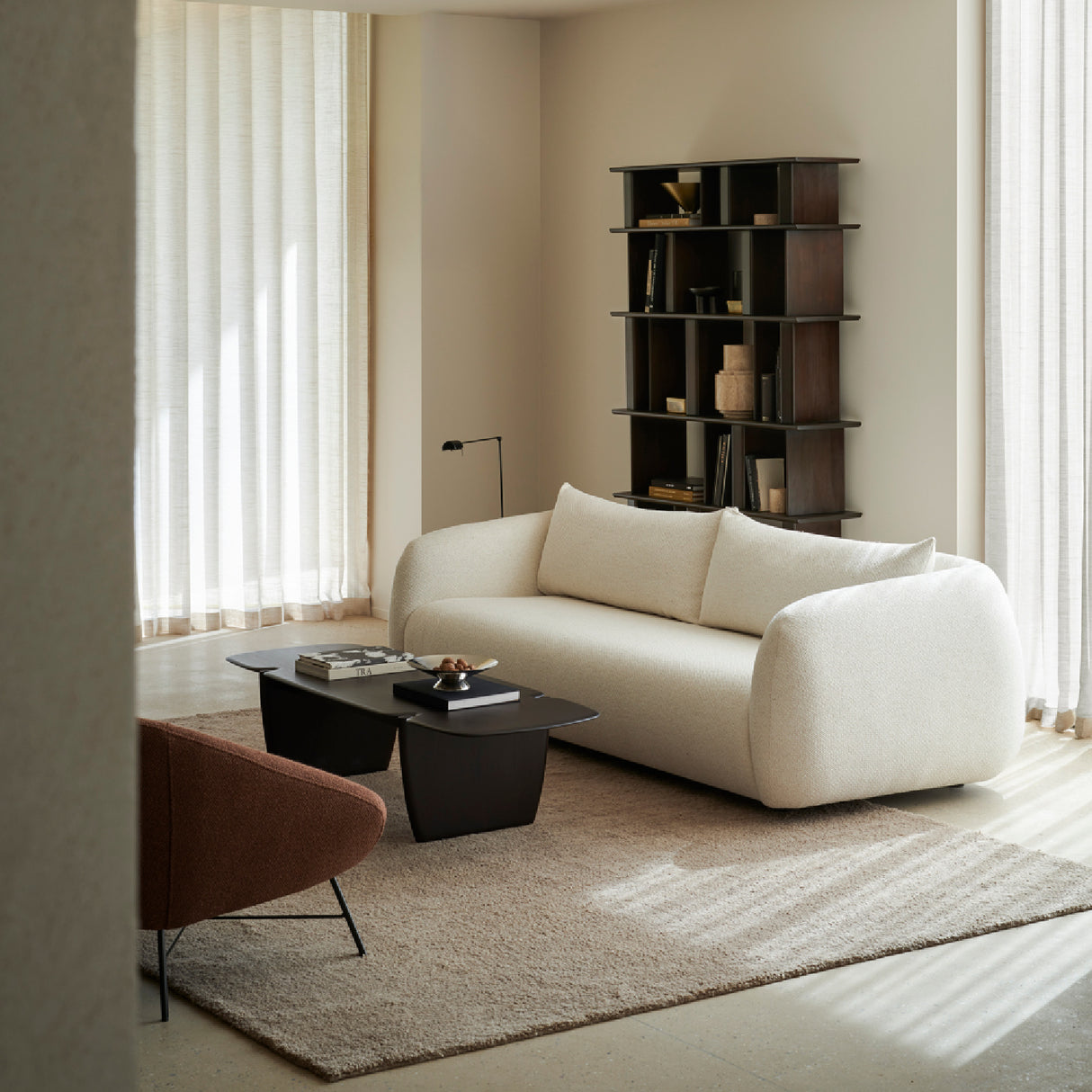 Fabric 3-Seater Sofa | Oroa.com