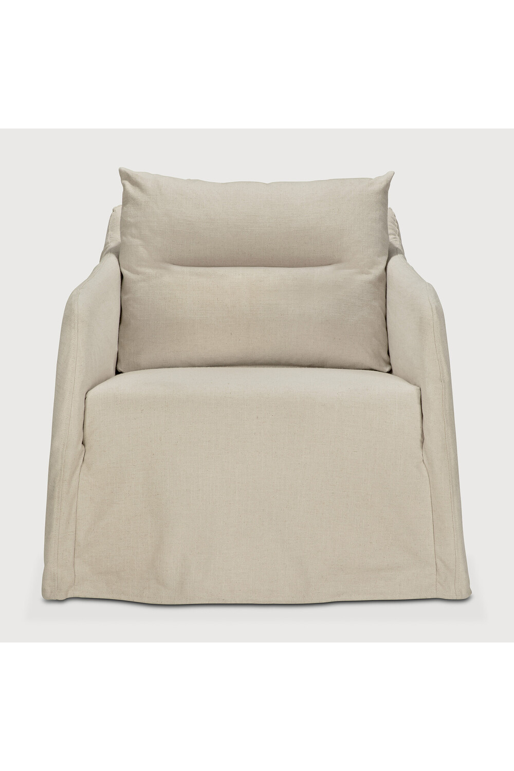Linen Lounge Chair | Oroa.com