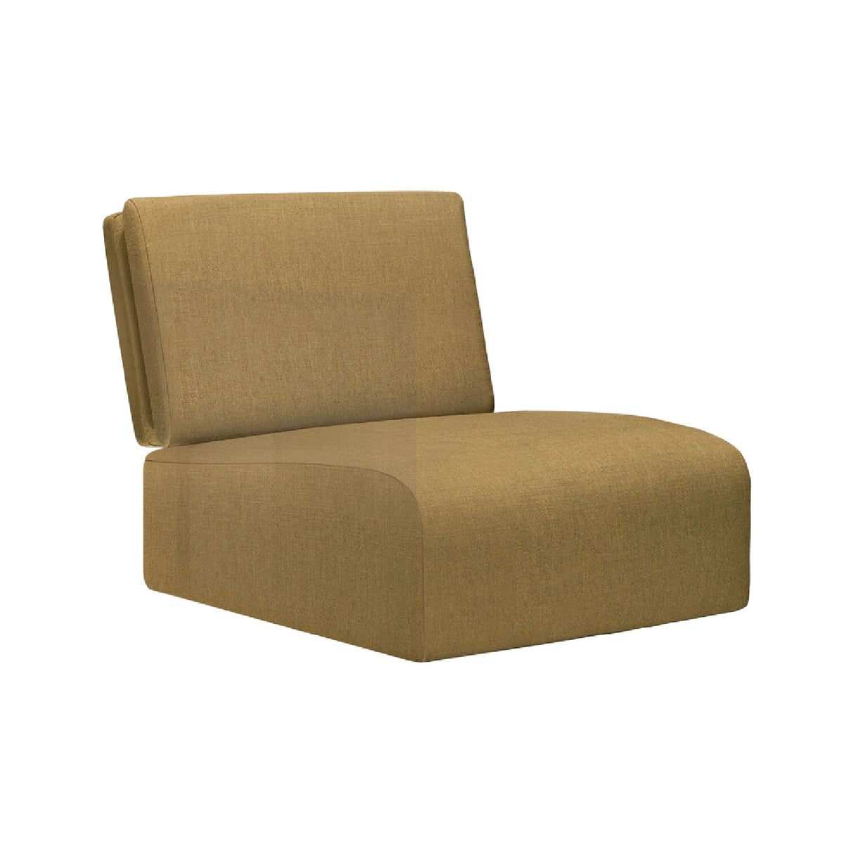 Modern or European furniture - Fabric Cushioned Lounge Chair - www.oroa.com | Oroa.com