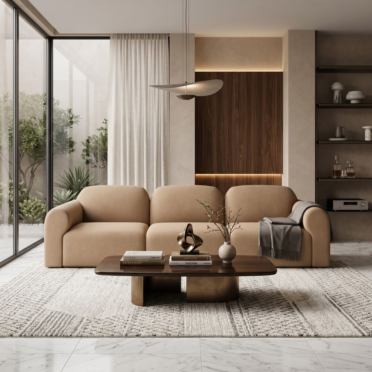 Modern or European furniture - Fabric Modular Sofa Set - www.oroa.com | Oroa.com