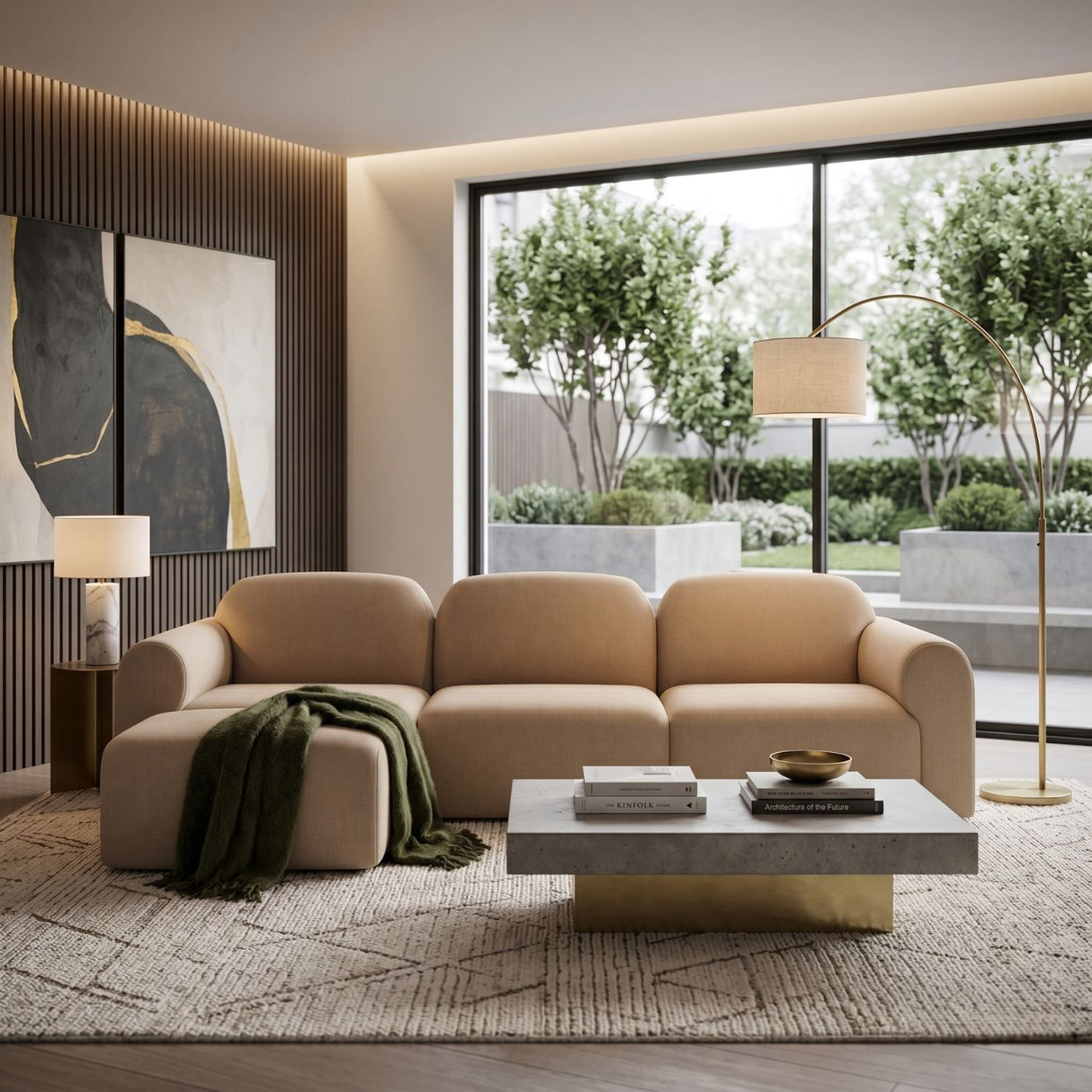Modern or European furniture - 1-Seater Modular Sofa Set - www.oroa.com | Oroa.com