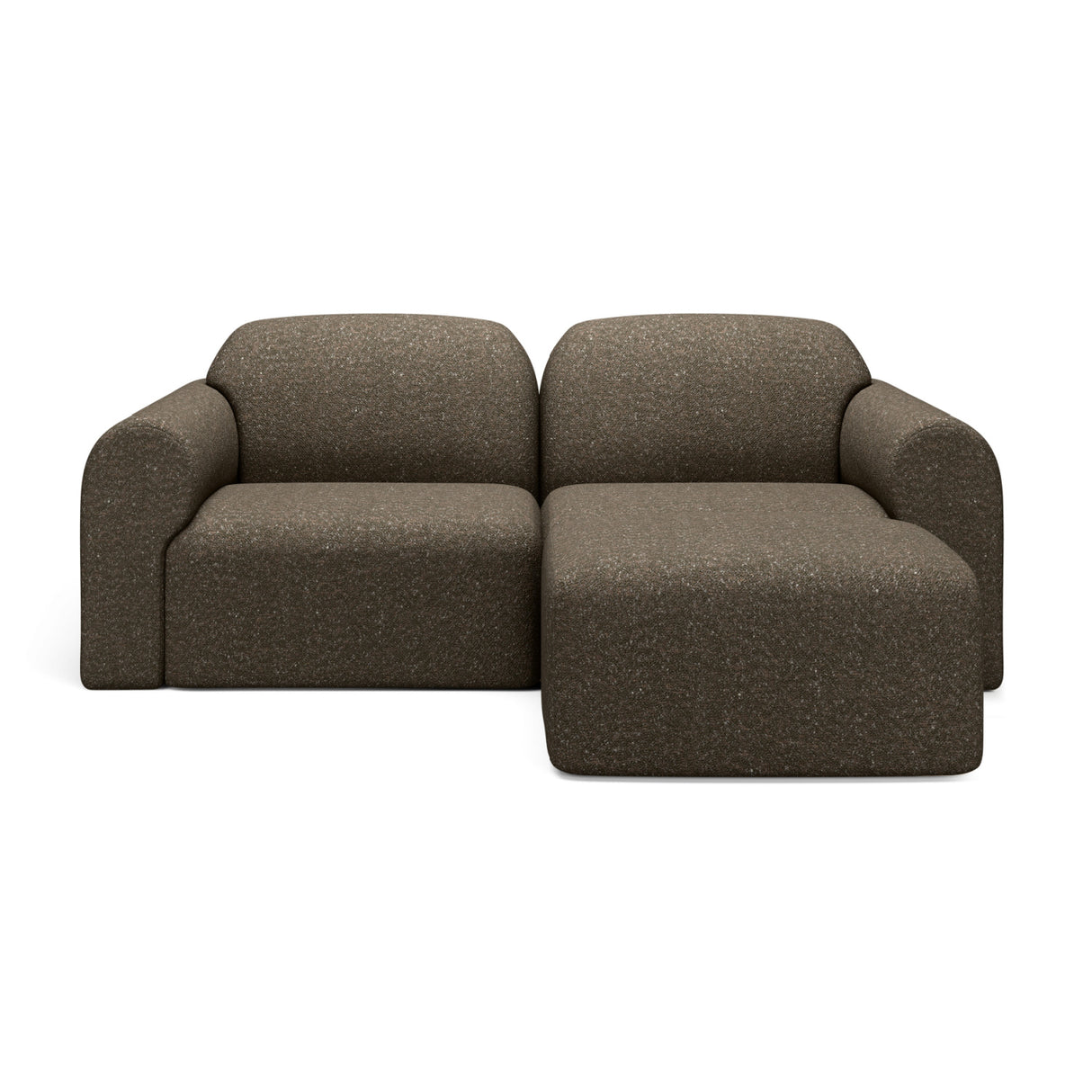 Modern European furniture - End Seater Sofa with Footstool - www.oroa.com | Oroa.com
