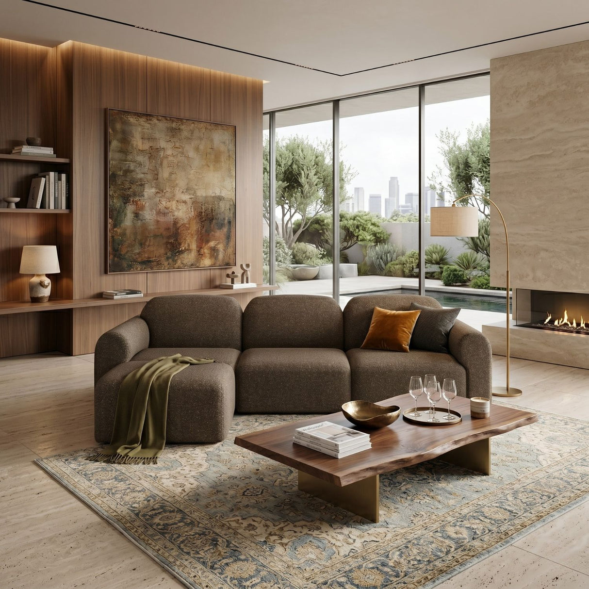 Modern or European furniture - 1-Seater Modular Sofa Set - www.oroa.com | Oroa.com