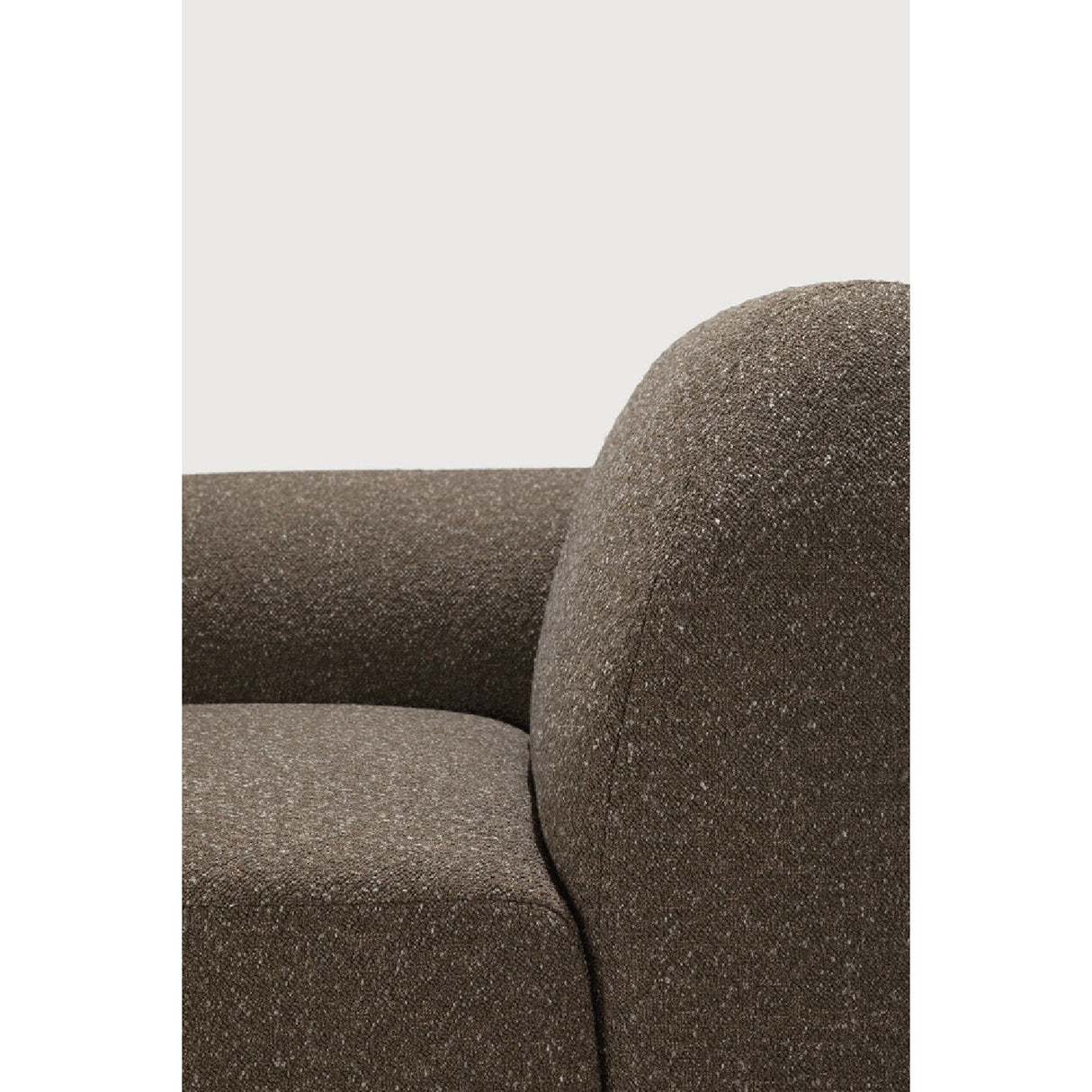 Modern European furniture - Modular Sofa with Semi - Circle Footstool - www.oroa.com | Oroa.com