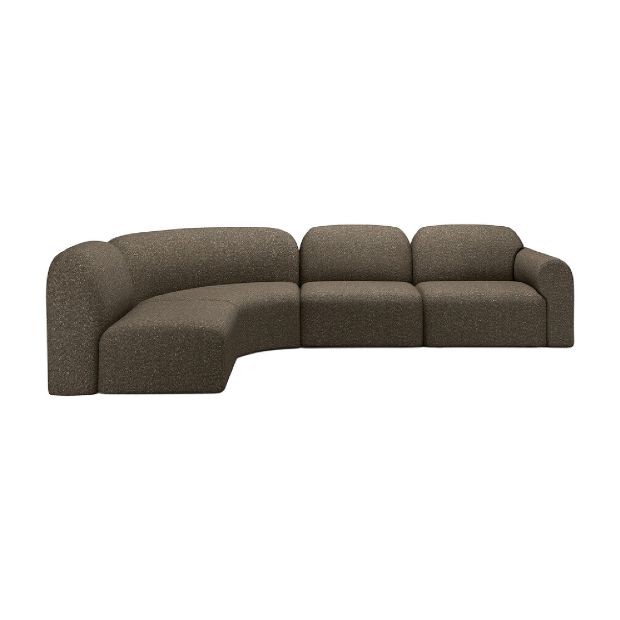Modern or European furniture - Curved Modular Sofa Set - www.oroa.com | Oroa.com