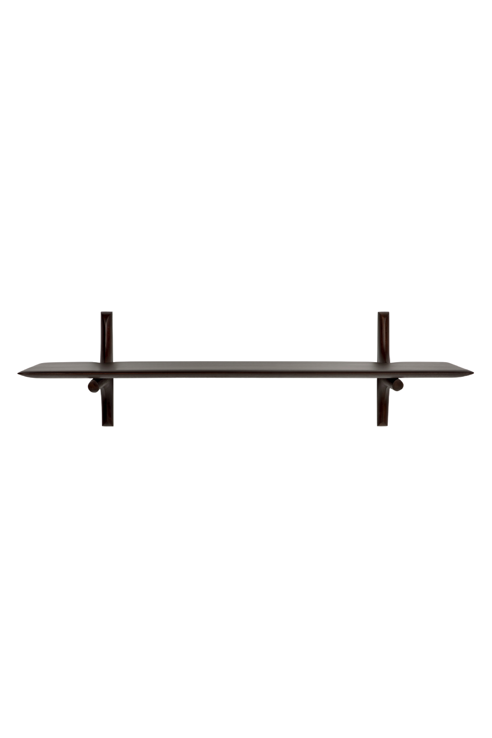 Brown Mahogany Wall Shelf | Oroa.com