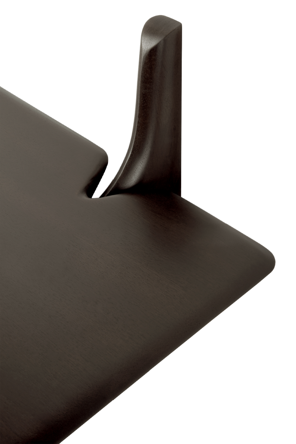 Brown Mahogany Wall Shelf | Oroa.com