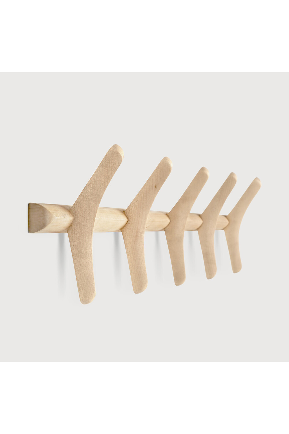 Mahogany Wall Coat Rack | Oroa.com