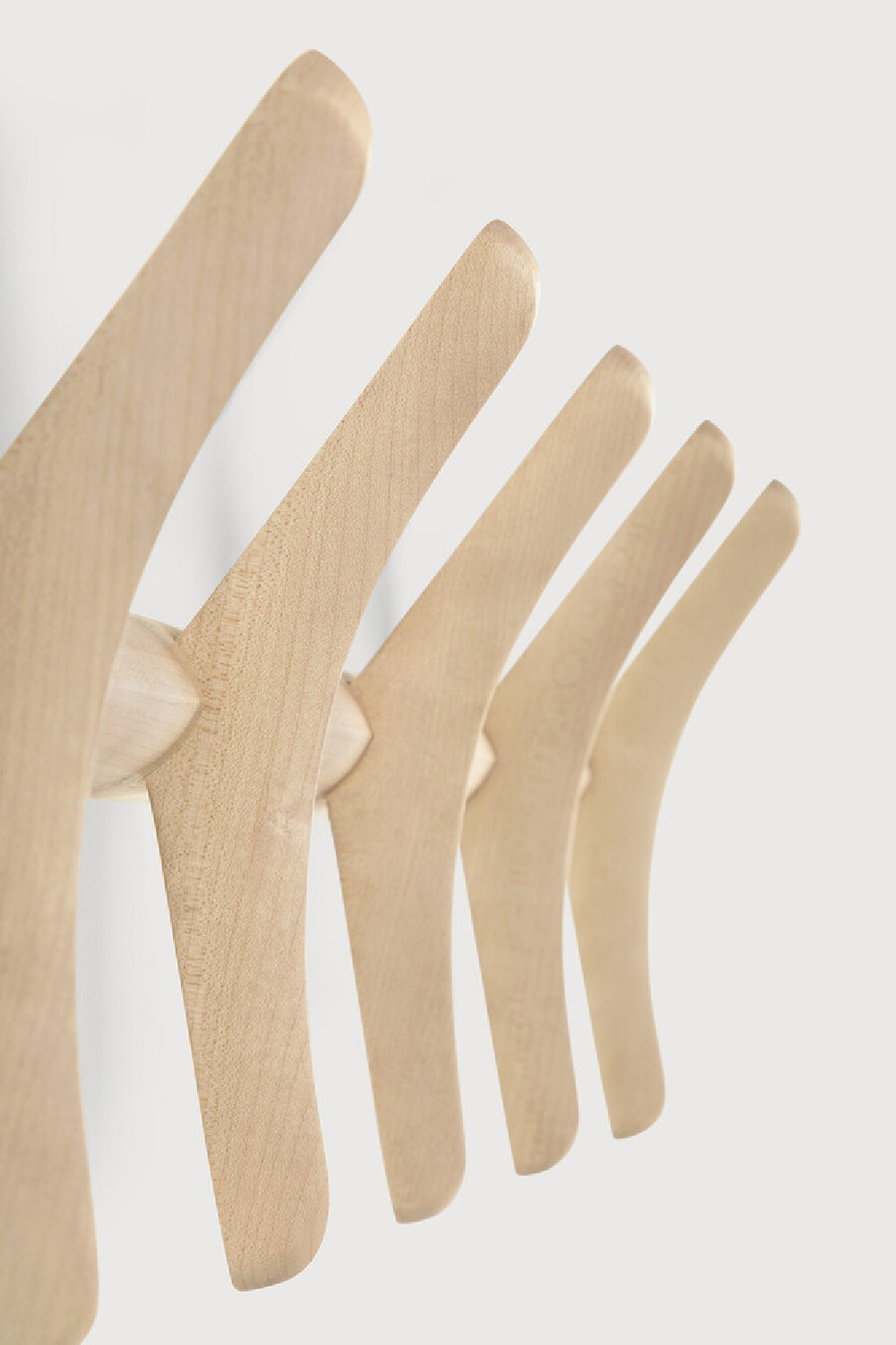Mahogany Wall Coat Rack | Oroa.com