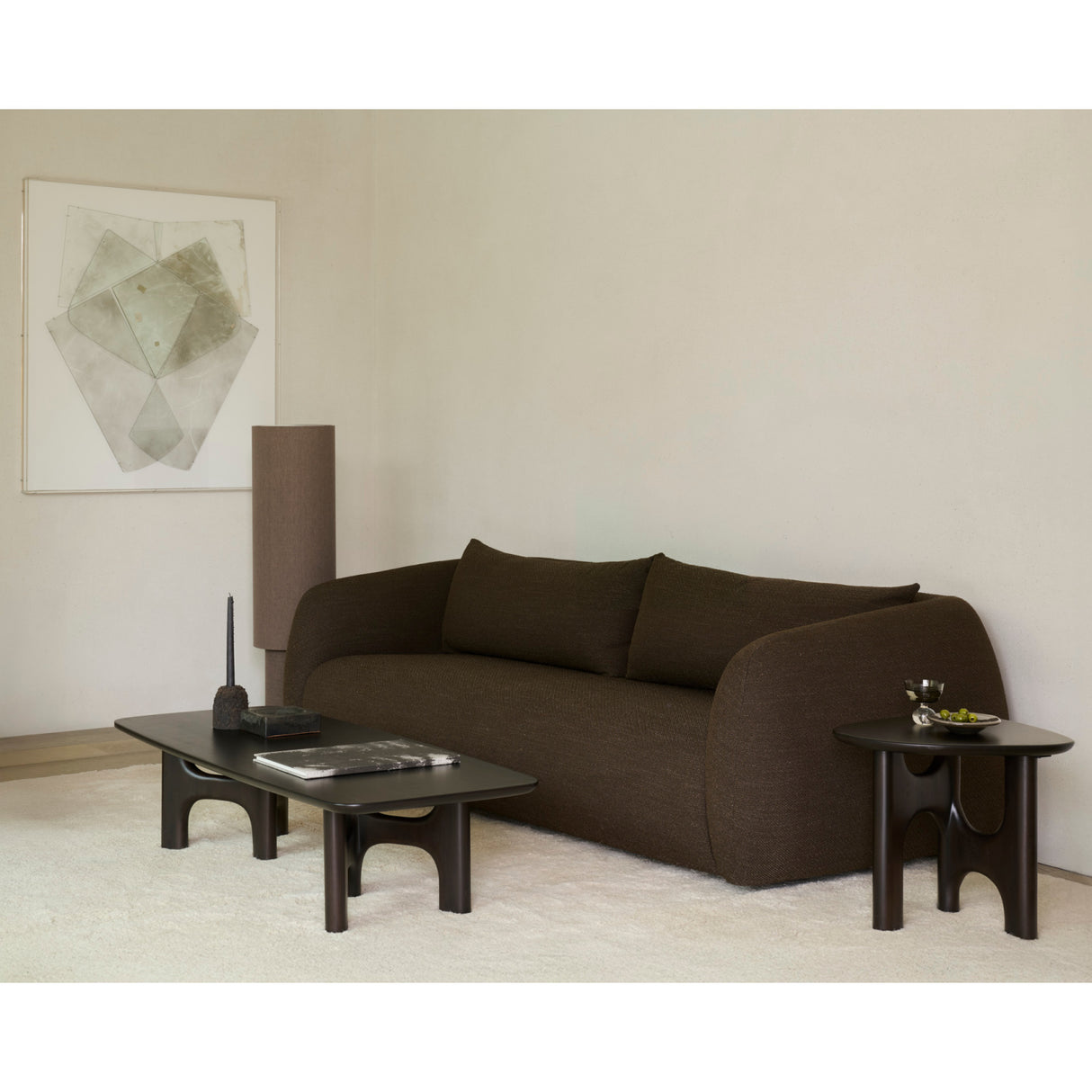 Brown Mahogany Side Table | Oroa.com