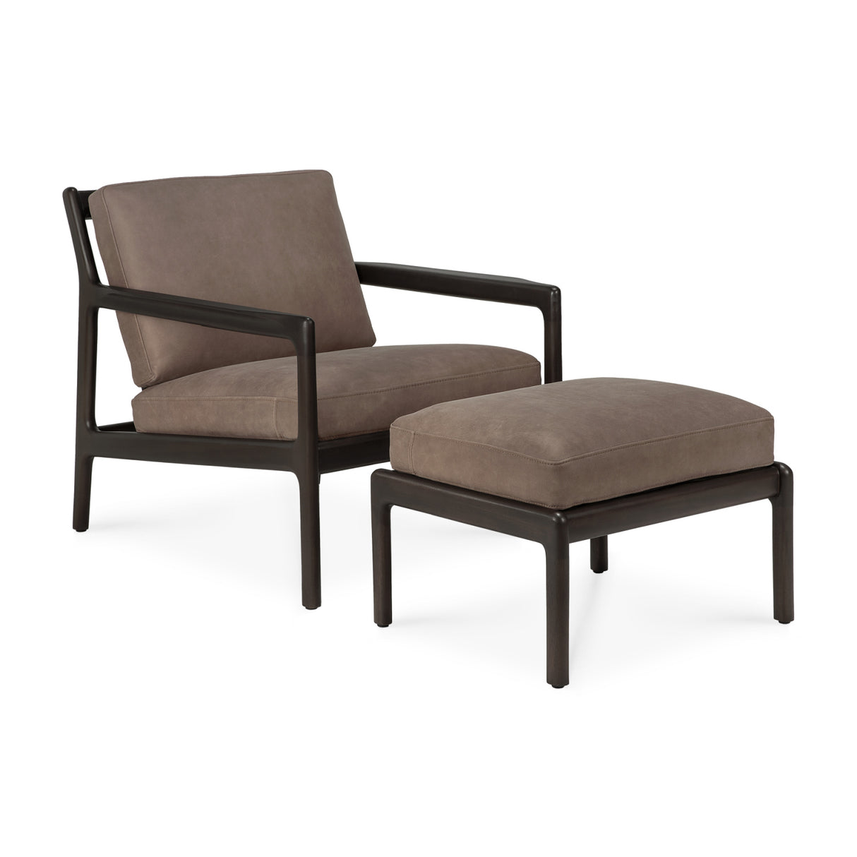 Brown Mahogany Lounge Chair | Oroa.com