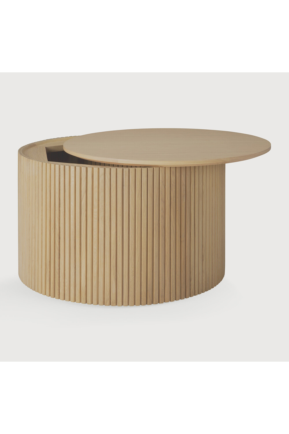 Round Storage Coffee Table | Oroa.com
