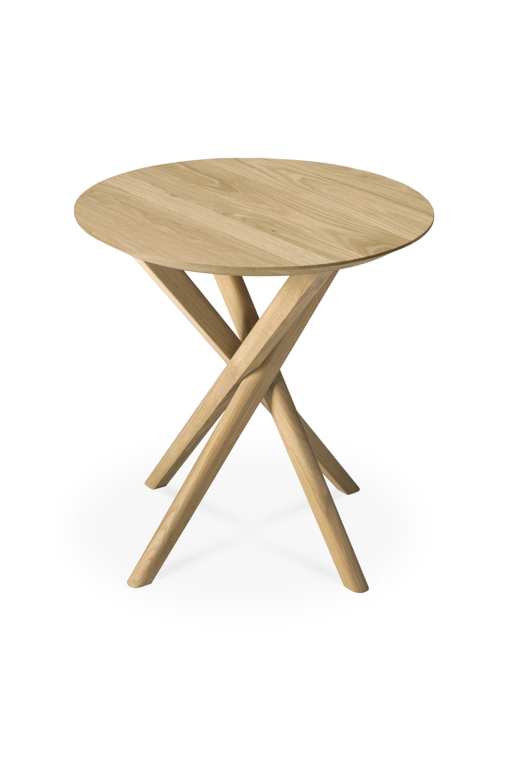 Round Cross Leg Side Table | Oroa.com