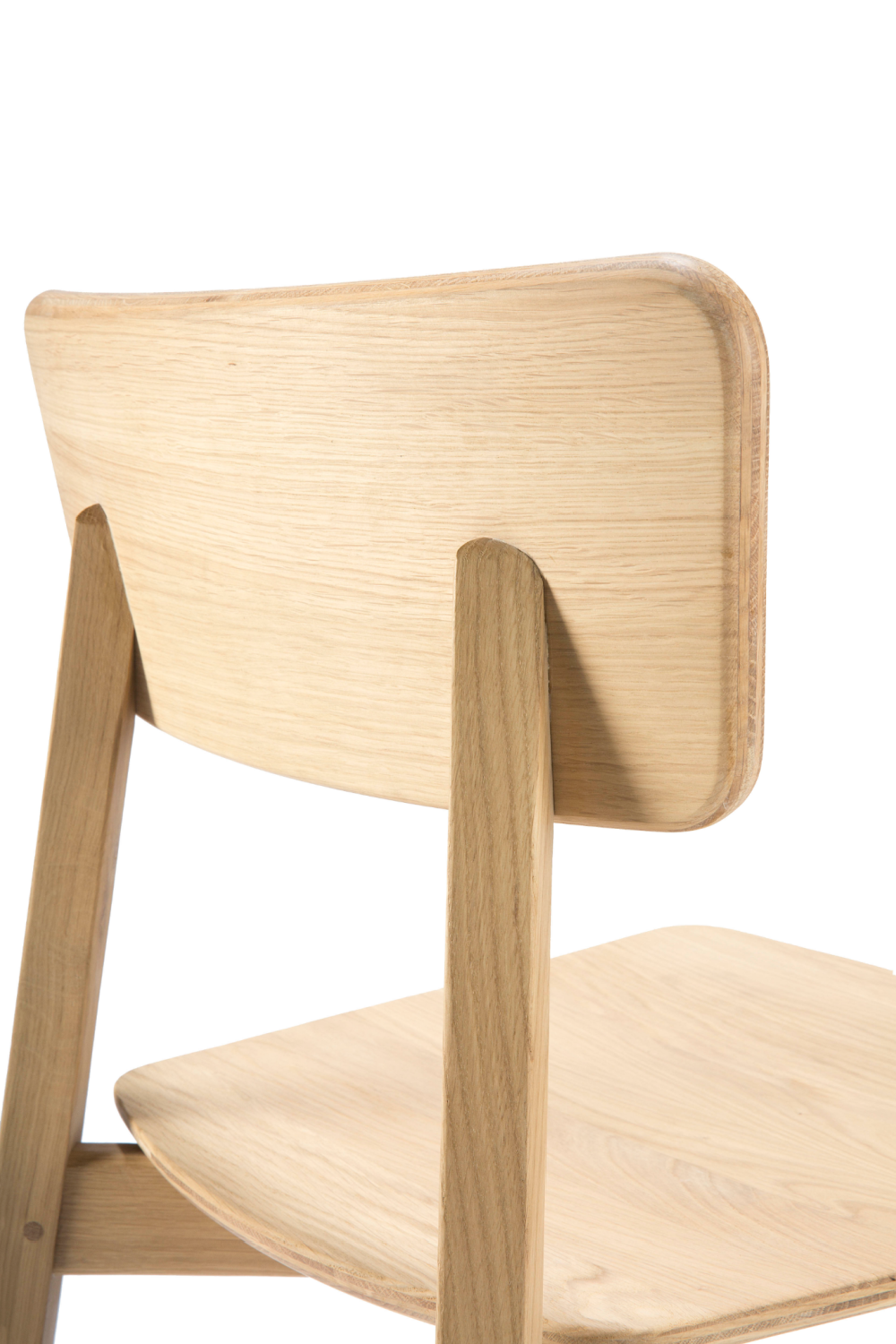 Oak Minimalist Dining Chair | Oroa.com