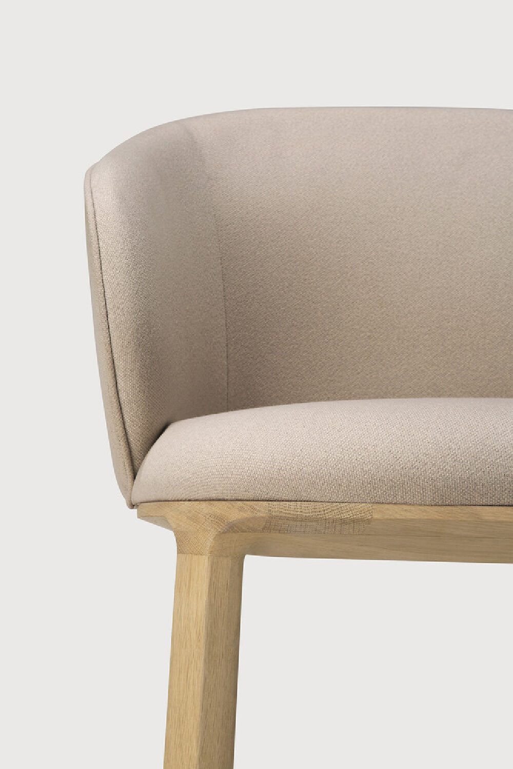 Upholstered Oak Dining Chair | Oroa.com