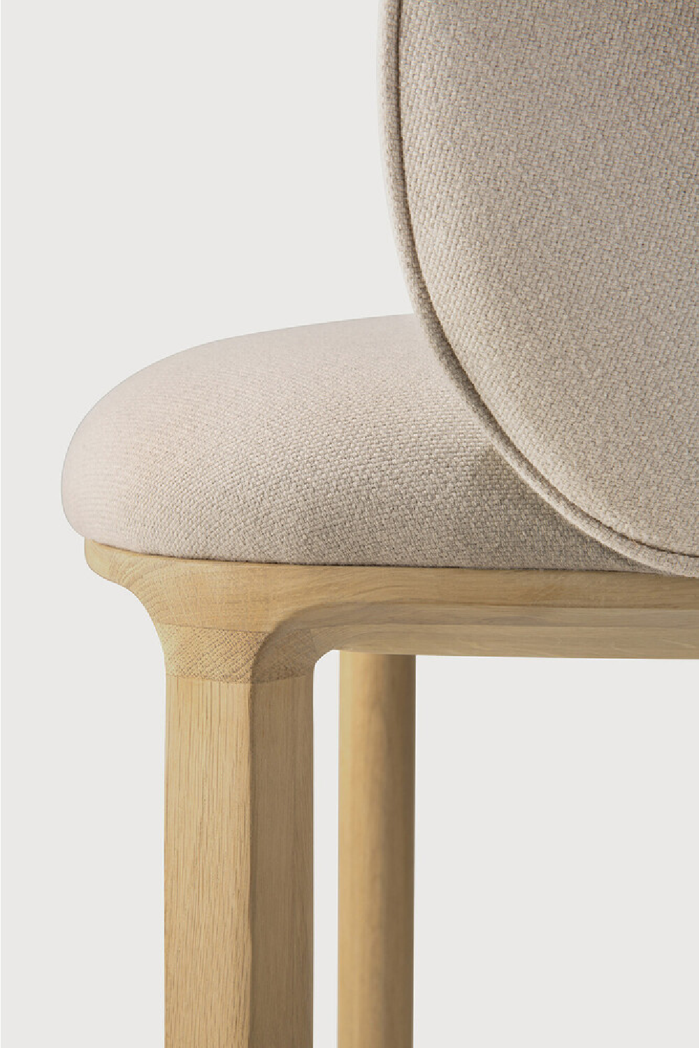 Upholstered Oak Dining Chair | Oroa.com