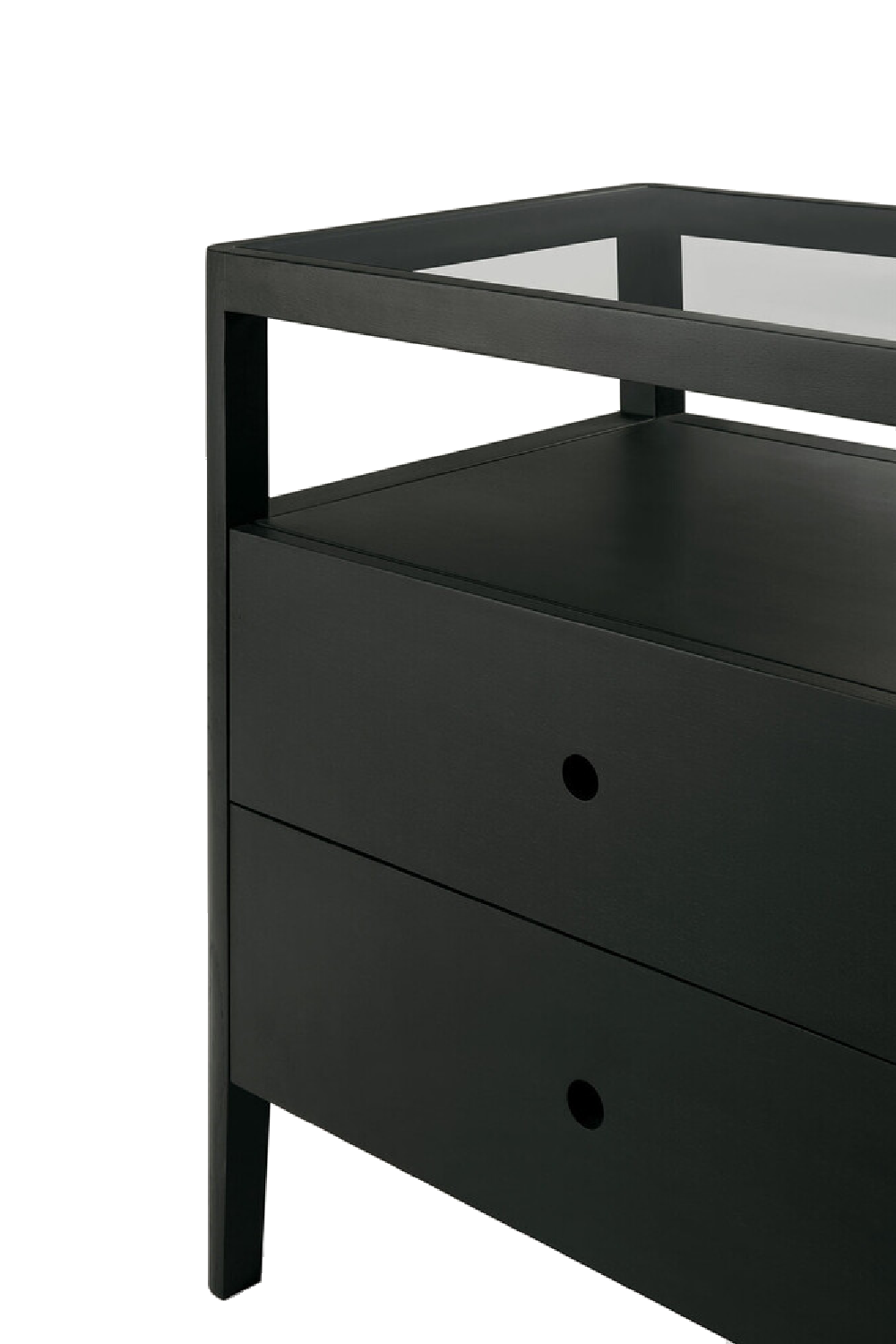 Glass Top 4 Drawer Dresser | Oroa.com