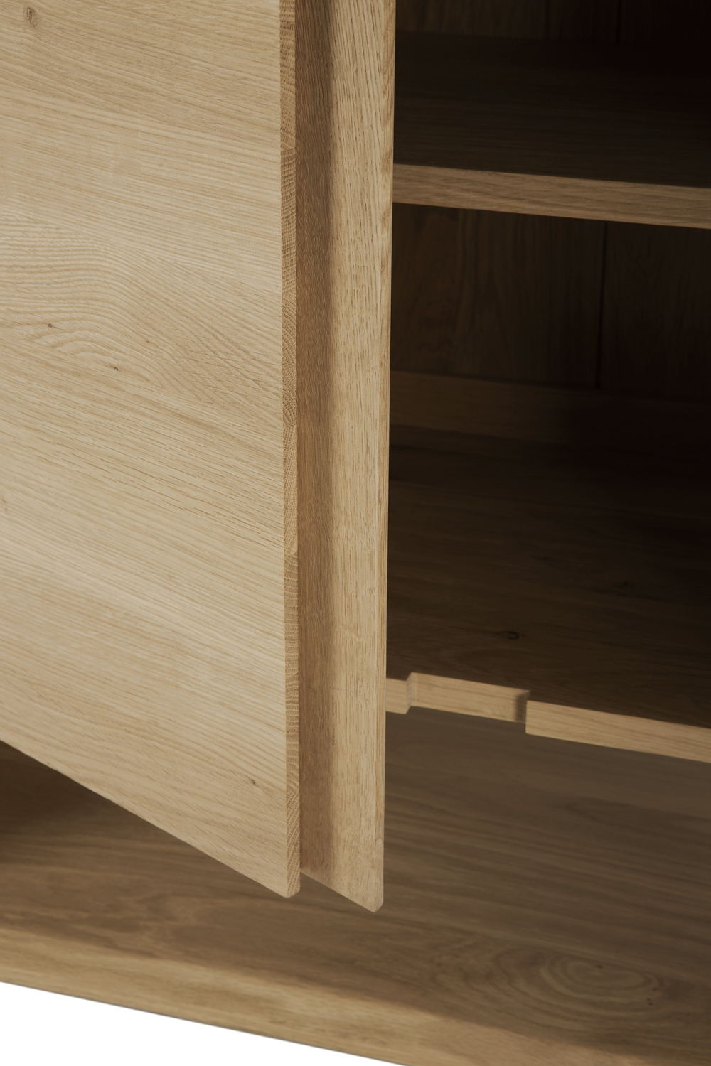 Solid Oak Minimalist Sideboard | Oroa.com