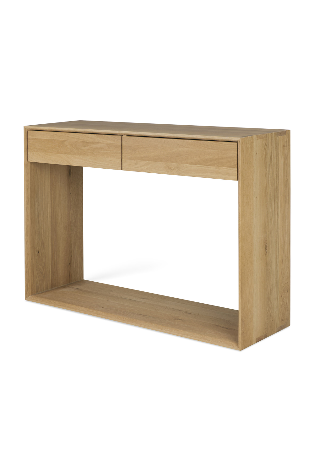 Oak 2-Drawer Console Table | Oroa.com