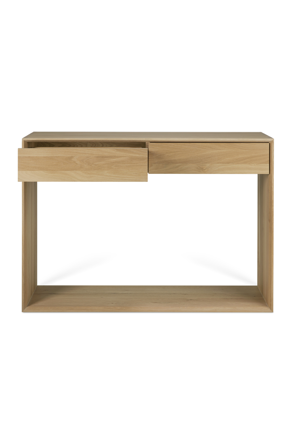 Oak 2-Drawer Console Table | Oroa.com