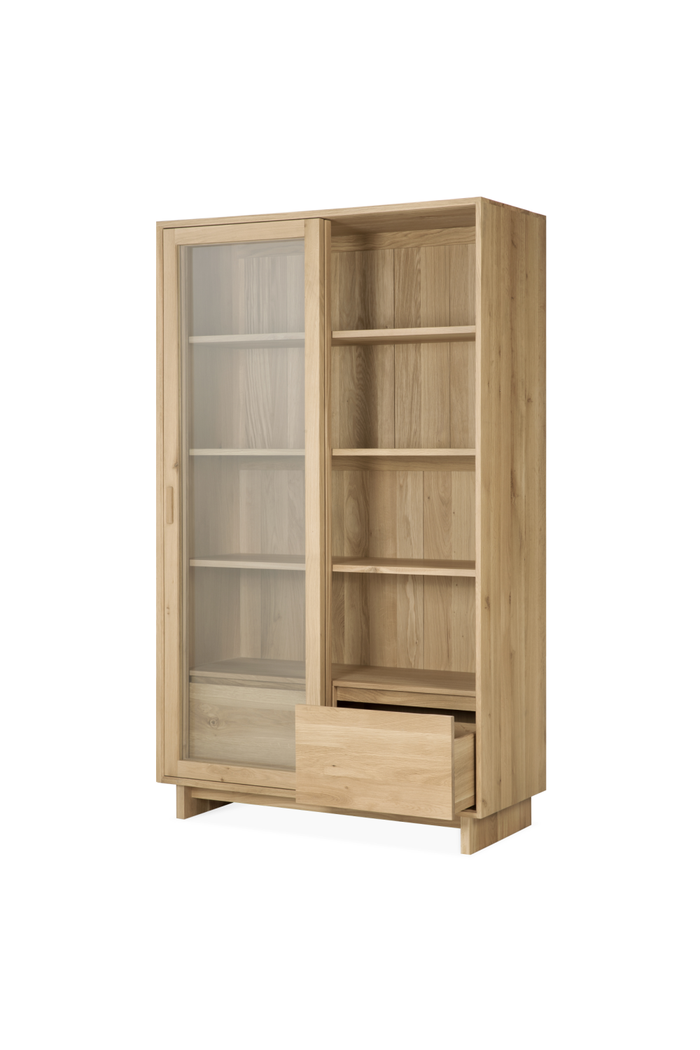 Oak Sliding Door Cabinet | Oroa.com