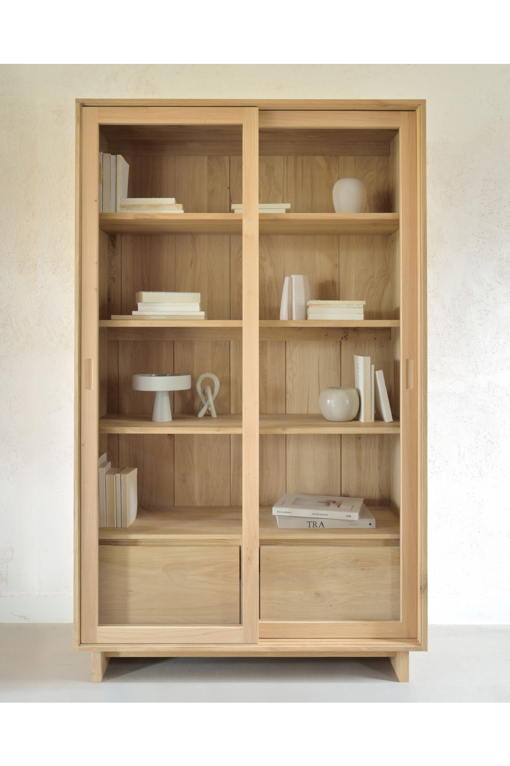 Oak Sliding Door Cabinet | Oroa.com