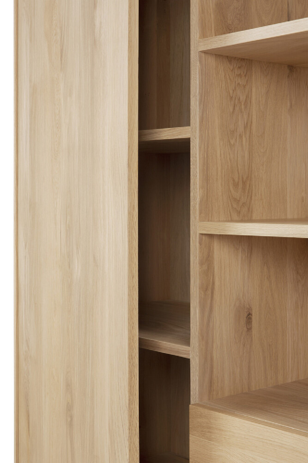 1-Door Oak Wood Cabinet | Oroa.com