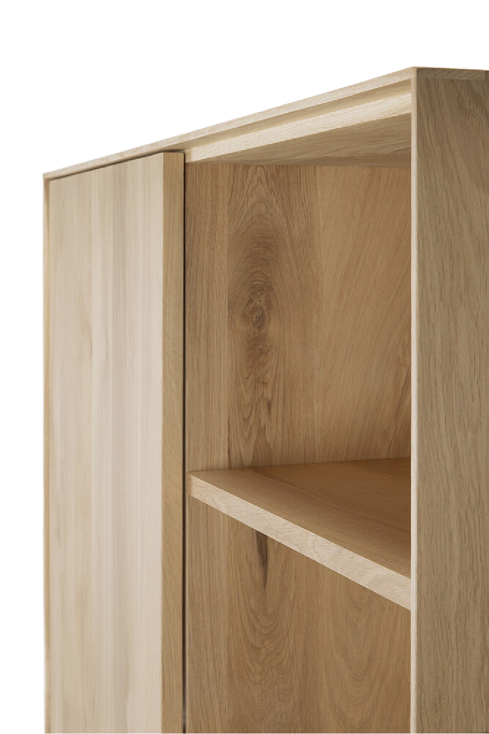 1-Door Oak Wood Cabinet | Oroa.com