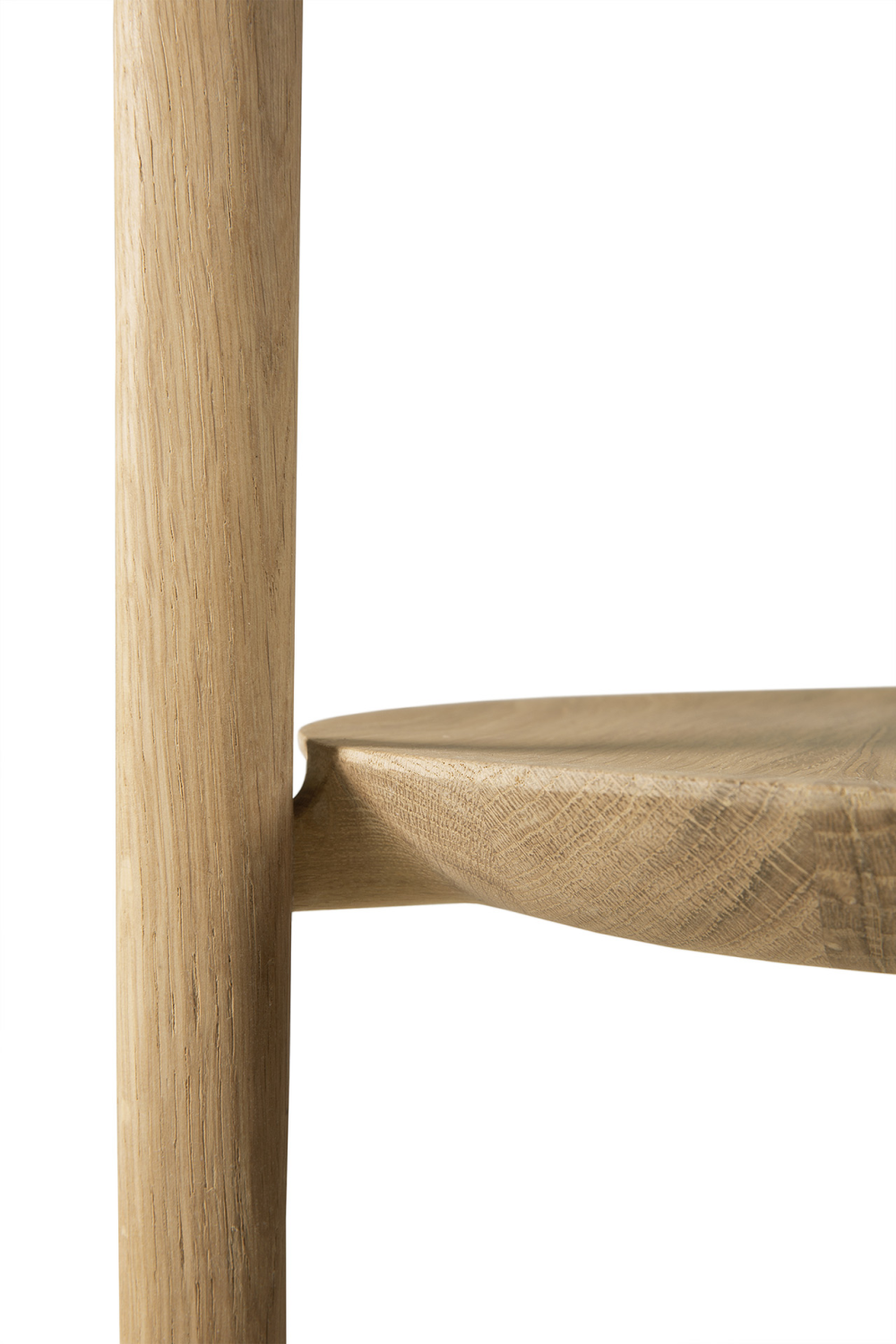 Circular Tiered Oak Side Table | Oroa.com